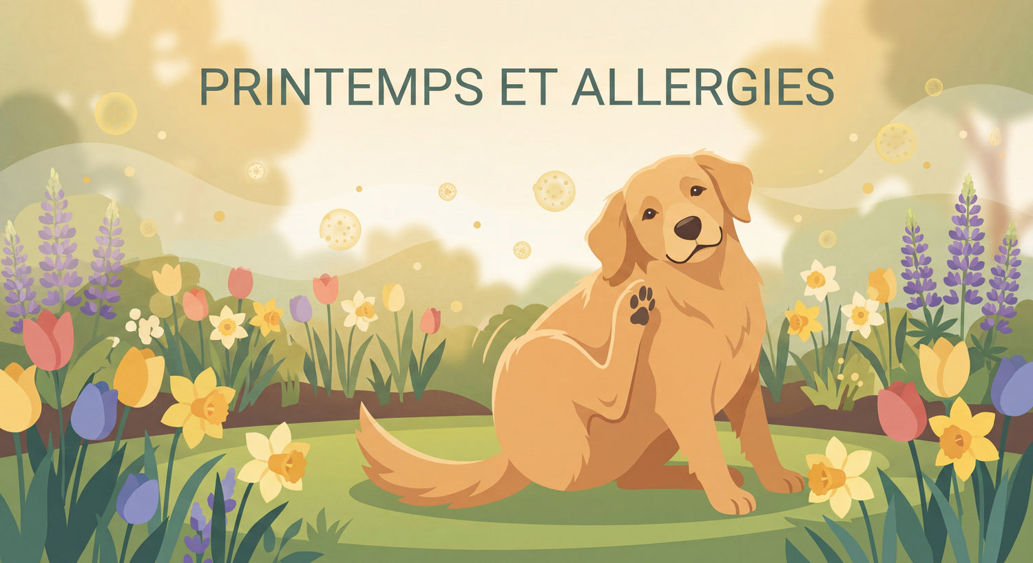 Comment Soulager les Allergies de Printemps chez son Animal avec la Phytothérapie